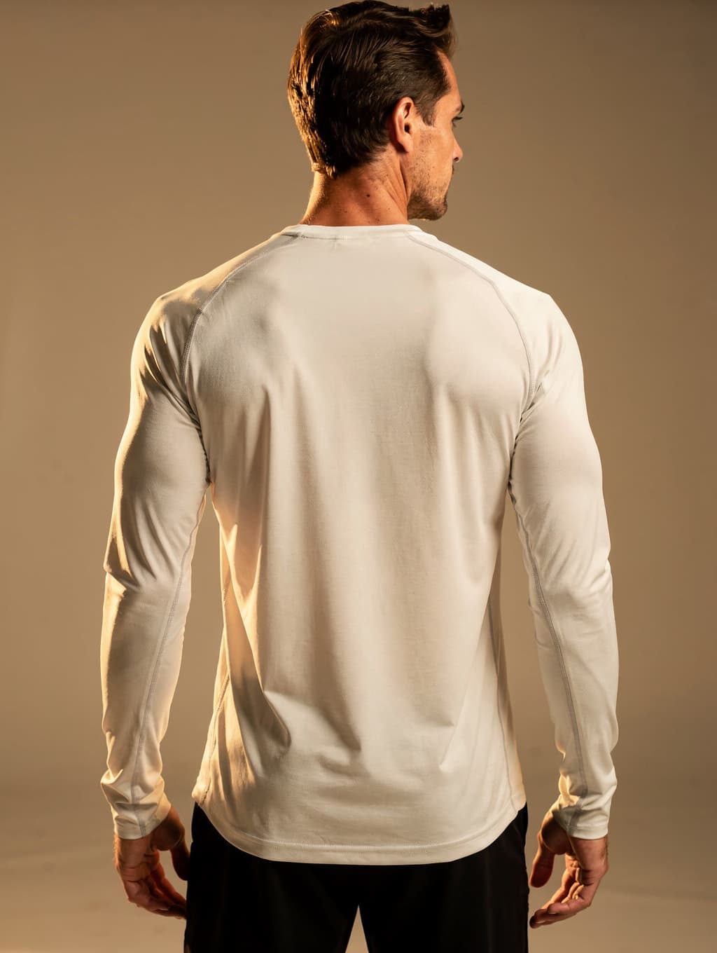 Meridian Men's UV Long-Sleeve — back view